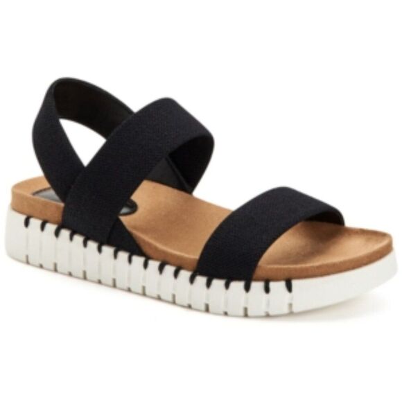 Milaaf Womens Slip on Open Toe Flat Sandals - Picture 1 of 9